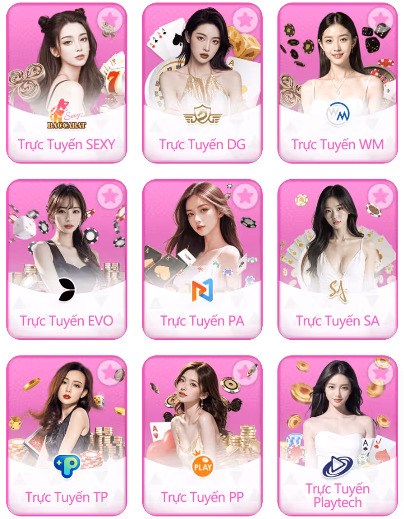 Sảnh game Live Casino 6FF25